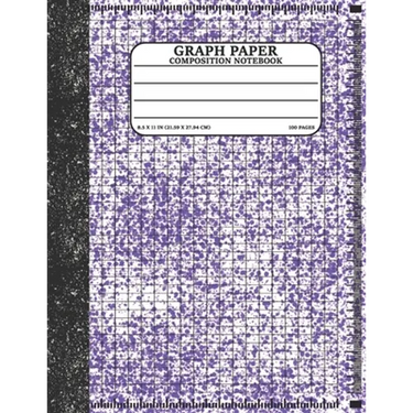 Graph Paper Composition Notebook: Math and Science Lover Graph Paper Cover Watercolor (Quad Ruled 4 squares per inch, 100 pages) Birthday Gifts For Ma