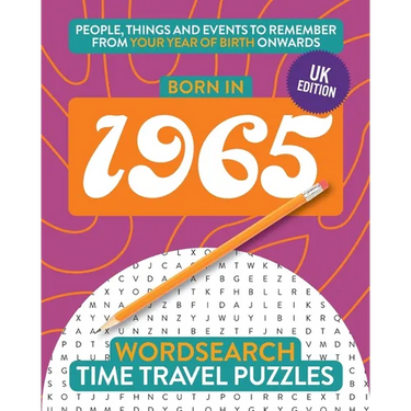 Born in 1965: Your Life in Wordsearch Puzzles