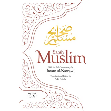 Sahih Muslim (Volume 6)