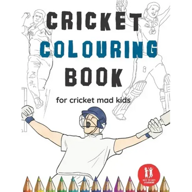 Cricket Colouring Book: Great Gift for Boys & Girls, Ages 4-12