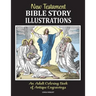 New Testament Bible Story Illustrations: An Adult Coloring Book of Antique Engravings