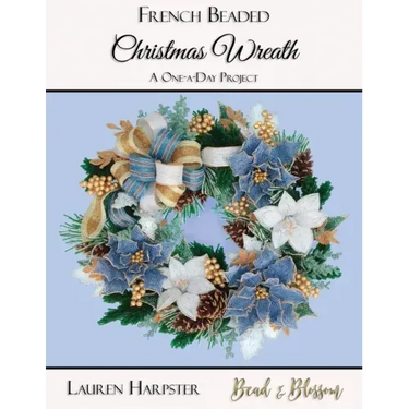 French Beaded Christmas Wreath: A One-a-Day Project