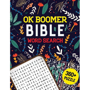OK Boomer Bible Word Search: Bible Word Search Puzzle, Brain Exercise Game, Fun, and Festive Word Search Puzzles, Favorite Verses Bible Word Search
