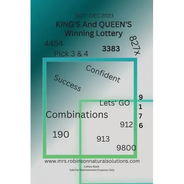 King's And Queen's Winning Lottery: Oct-Dec 2023