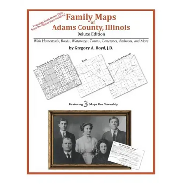 Family Maps of Adams County, Illinois