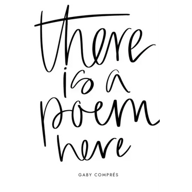 there is a poem here