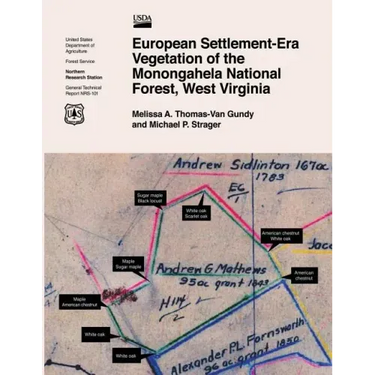 European Settlement-Era Vegetation of the Monogahela National Forest, West Virginia