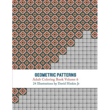 Geometric Patterns - Adult Coloring Book Vol. 6