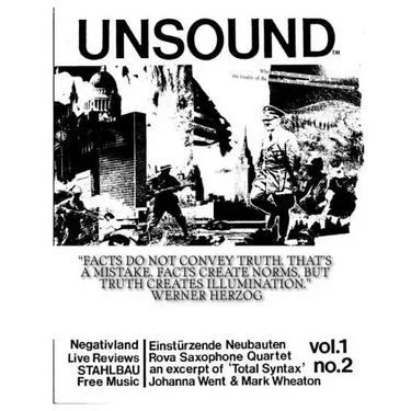 Unsound, Volume 1, #2