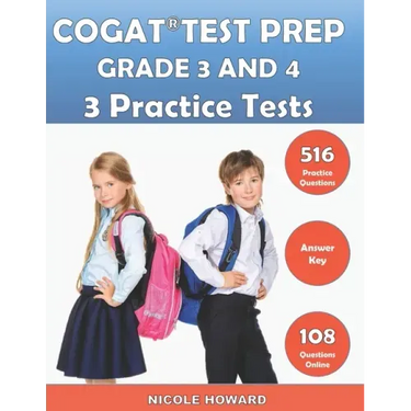 Cogat(r) Test Prep Grade 3 and 4: 2 Manuscripts, CogAT(R) Practice Book Grade 3, CogAT(R) Test Prep Grade 4, Level 9 and 10, Form 7, 516 Practice Ques