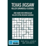 Texas Jigsaw Killer Girandola Sudoku: 200 Hard 9x9 Irregular Killer Extra Region Sudoku