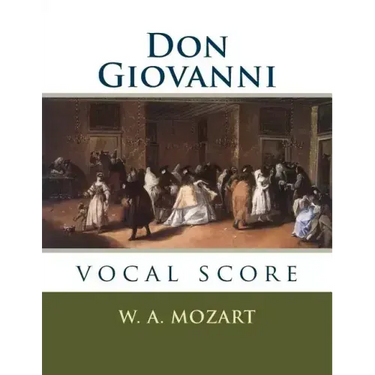 Don Giovanni: vocal score