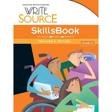 Write Source SkillsBook Teacher's Edition Grade 11