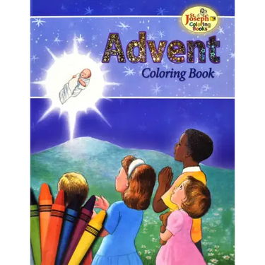 Coloring Book about Advent