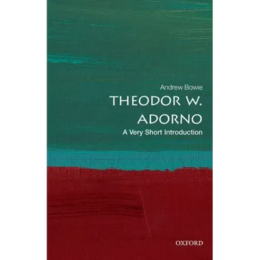 Theodor W. Adorno: A Very Short Introduction