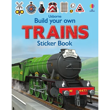 Build Your Own Trains Sticker Book