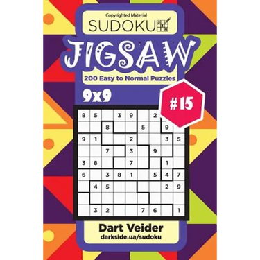 Sudoku Jigsaw - 200 Easy to Normal Puzzles 9x9 (Volume 15)