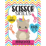 Scissor Skills For Girls Ages 3-5: Preschool Cutting and Pasting Practice