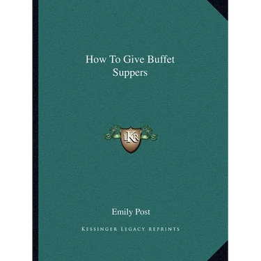 How To Give Buffet Suppers