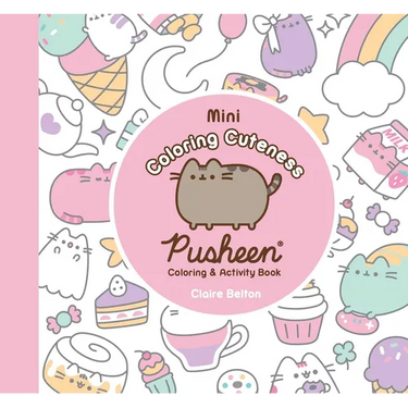 Mini Coloring Cuteness: A Pusheen Coloring & Activity Book