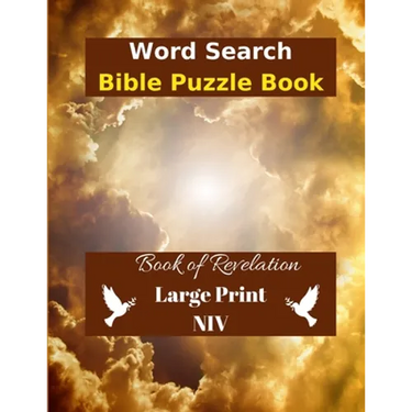 Word Search Bible Puzzle: Book of Revelation in Large Print NIV