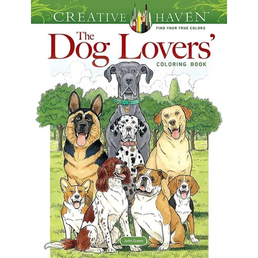 Creative Haven the Dog Lovers' Coloring Book