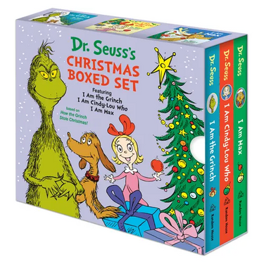 Dr. Seuss's Christmas 3-Book Boxed Set: I Am the Grinch, I Am Cindy-Lou Who; I Am Max: Based on How the Grinch Stole Christmas