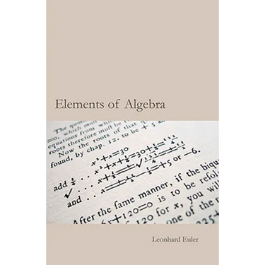 Euler's Elements of Algebra