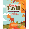 Easy Fall Coloring Book