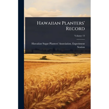 Hawaiian Planters' Record