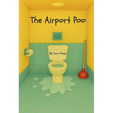 The Airport Poo: A laugh-out-loud children's book about a man's untimely battle with diarrhea in an airport.