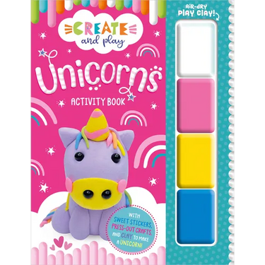 Create and Play Unicorns Activity Book
