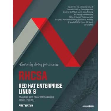RHCSA Red Hat Enterprise Linux 8: Training and Exam Preparation Guide (EX200), First Edition
