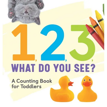 1, 2, 3, What Do You See?: A Counting Book for Toddlers