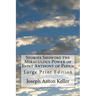 Stories Showing the Miraculous Power of Saint Anthony of Padua: Large Print Edition