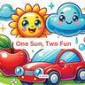 One Sun, Two Fun: "A Bright and Playful Counting Journey for Little Learners"