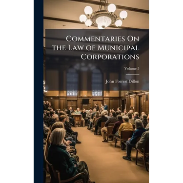 Commentaries On the Law of Municipal Corporations