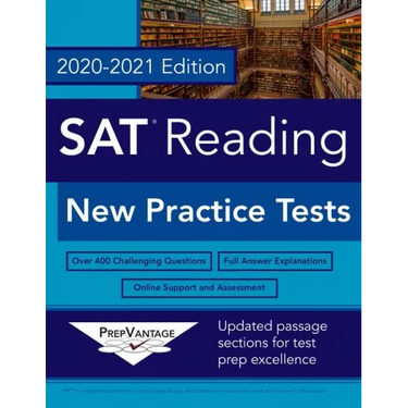 SAT Reading: New Practice Tests, 2020-2021 Edition