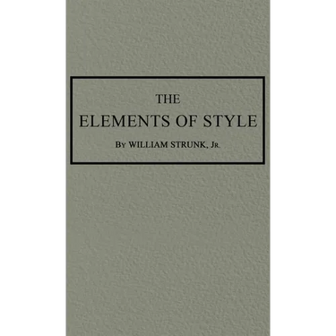 The Elements of Style: The Original 1920 Edition