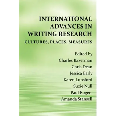 International Advances in Writing Research: Cultures, Places, Measures