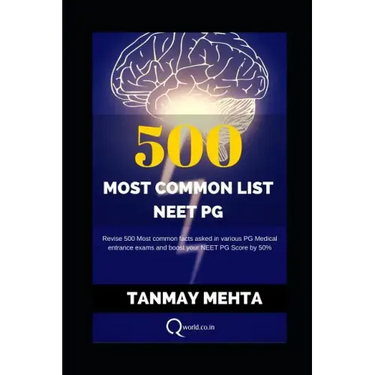 500 Most Common List For NEET-PG