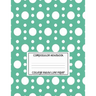 Composition Notebook - College Ruled Line Paper: White Circle Pattern, 120 Pages, 8.5x11 in