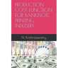 Production Cost Function for Banknote Printing Industry