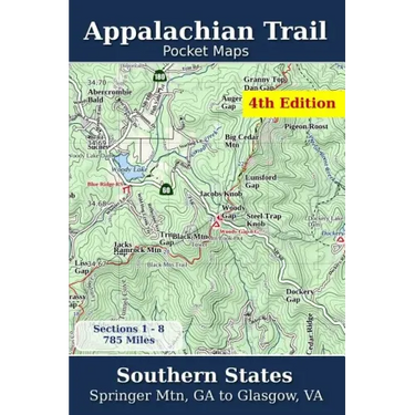 Appalachian Trail Pocket Maps - Southern States