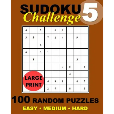 Sudoku Challenge #5: 100 Random Sudoku Puzzles