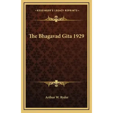 The Bhagavad Gita 1929
