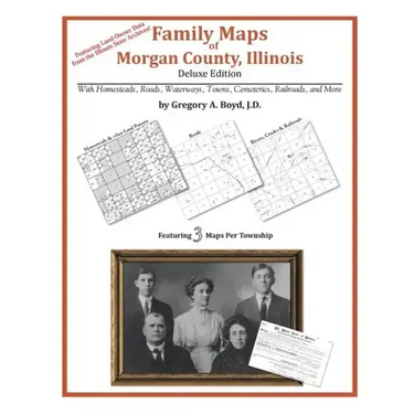 Family Maps of Morgan County, Illinois