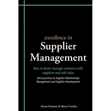 Excellence in Supplier Management