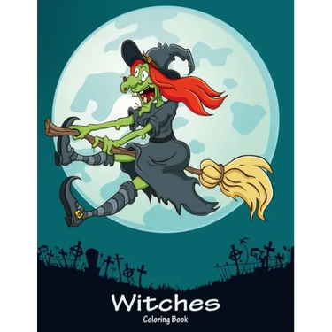 Witches Coloring Book 1
