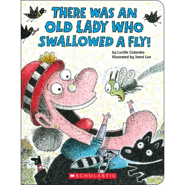 There Was an Old Lady Who Swallowed a Fly! (Board Book)
